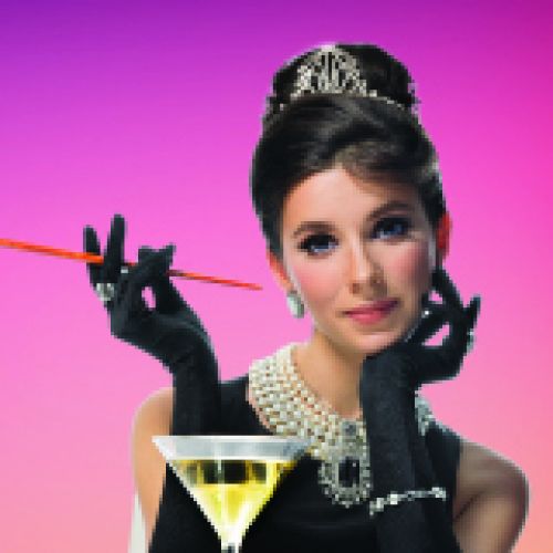 Movie Magic Audrey Hepburn impersonator