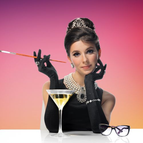 Romance Movies Audrey Hepburn impersonator