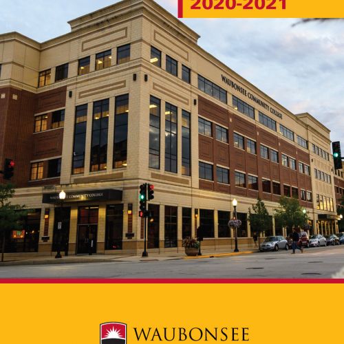 Waubonsee College Catalog 2020-2021 cover