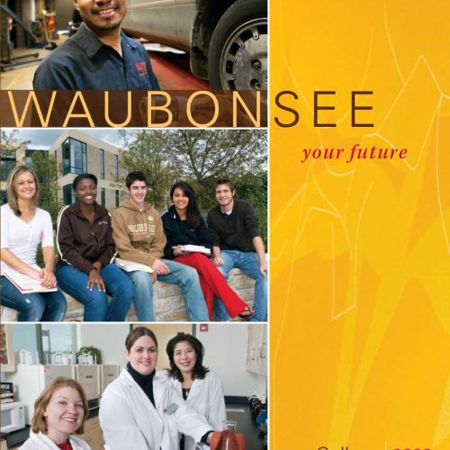 Waubonsee Catalog Cover 2009-2010