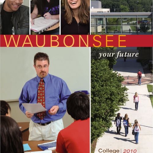 Waubonsee Catalog Cover 2010-2011