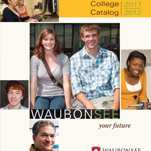 Waubonsee Catalog Cover 2011-2012