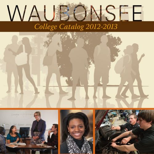 Waubonsee Catalog Cover 2012-2013