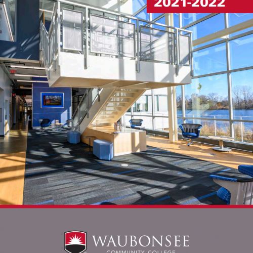 Waubonsee Catalog Cover 2021-2022