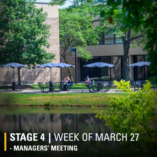 Tour de Waubonsee - Stage 4 Week of Mar. 27 - Managers Meeting