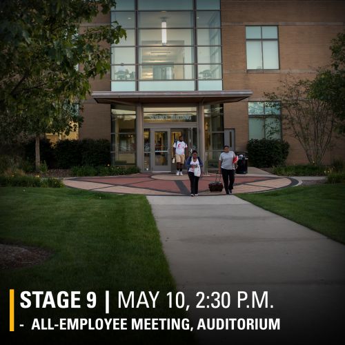 Tour de Waubonsee - Stage 9 Week of May 10 - All-Employee Meeting