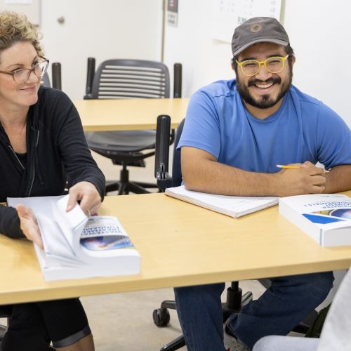 Water and waste water technology student and teacher