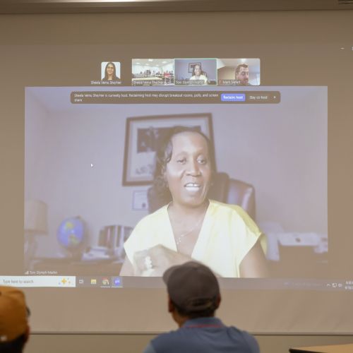 Instructor on Zoom