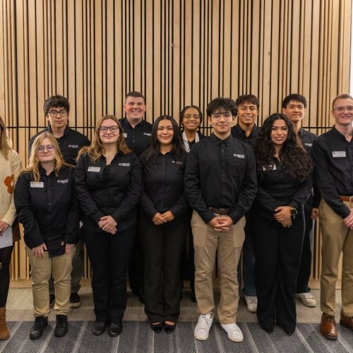 members of Waubonsee’s 2025-2026 student government 