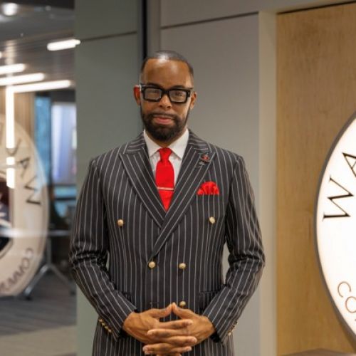 Clatyon Muhammad, Vice President of Community Engagement and External Affairs portrait 