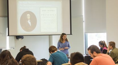 History Class in the Academic and Professional Center