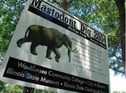 Mastodont Dig 2004 sign