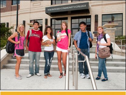 Finding Your Career - Presentation Cover image with several students