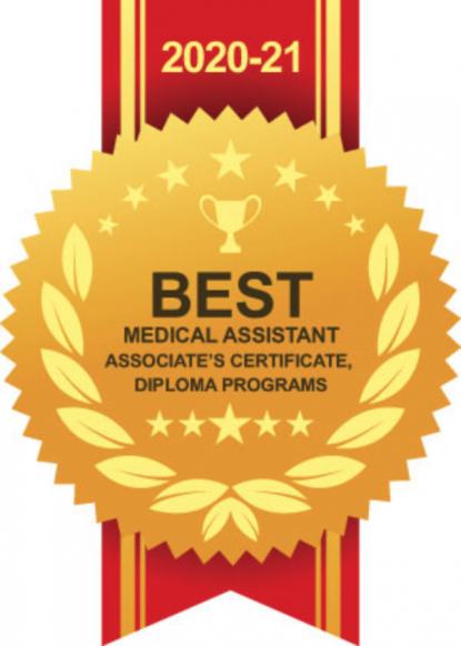 Badge recognizing medical assistant program