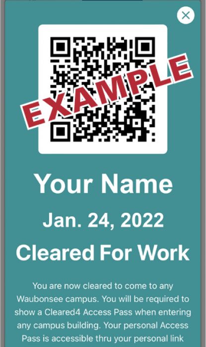 Cleared4 Access Pass Example