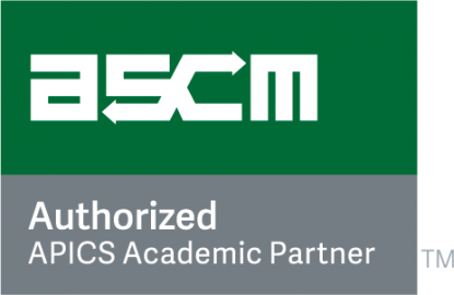Association for Supply Chain Management (ASCM) Logo - Authorized APICS Academic Partner