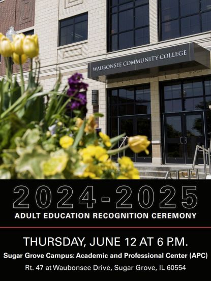 2024-2025 Adult Education Recognition Ceremony Program
