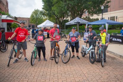 Bike the Burbs 2023 at Aurora Downtown