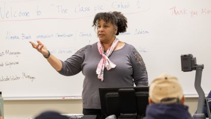 Christina Smith, Laboratory Supervisor, Garett Guthrie Public Works Division Manager