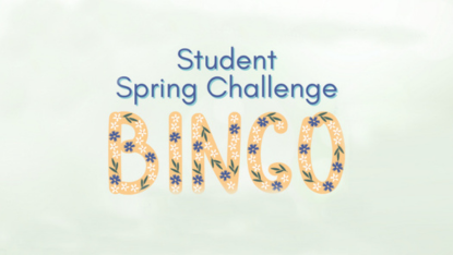 Student Spring Challenge Bingo