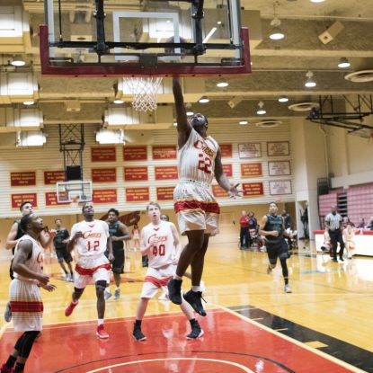 photo of basketball players