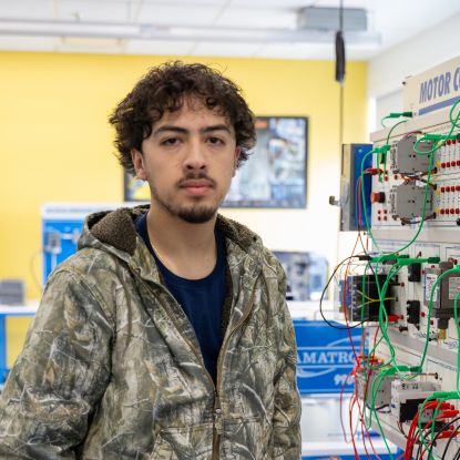 portrait of Julius (student)