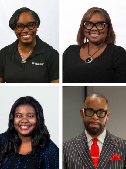 Juneteenth Panelists: Shellee McCullum, Tacarra Ford, Chassie Sherretz, and moderated by Clayton Muhammad