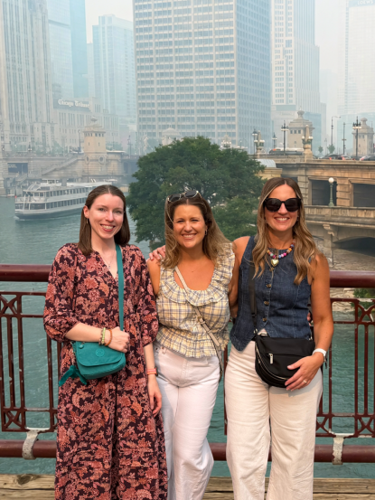 Bayley Bishop, Kate Sampson, and Kera Hollenbeck at 2026 NCMPR Leadership Institute 