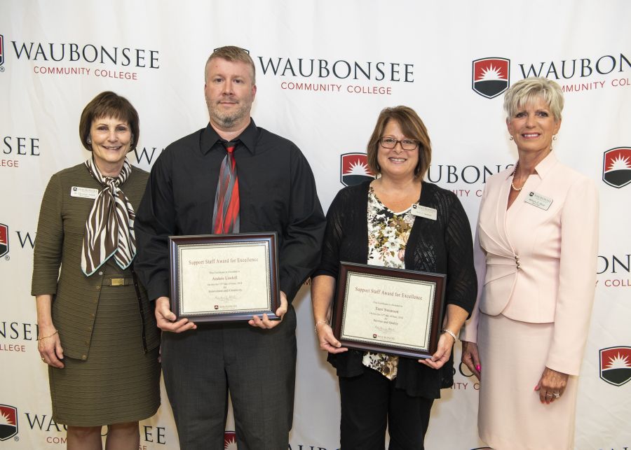 Photo of Support Staff Awards for Excellence Winners