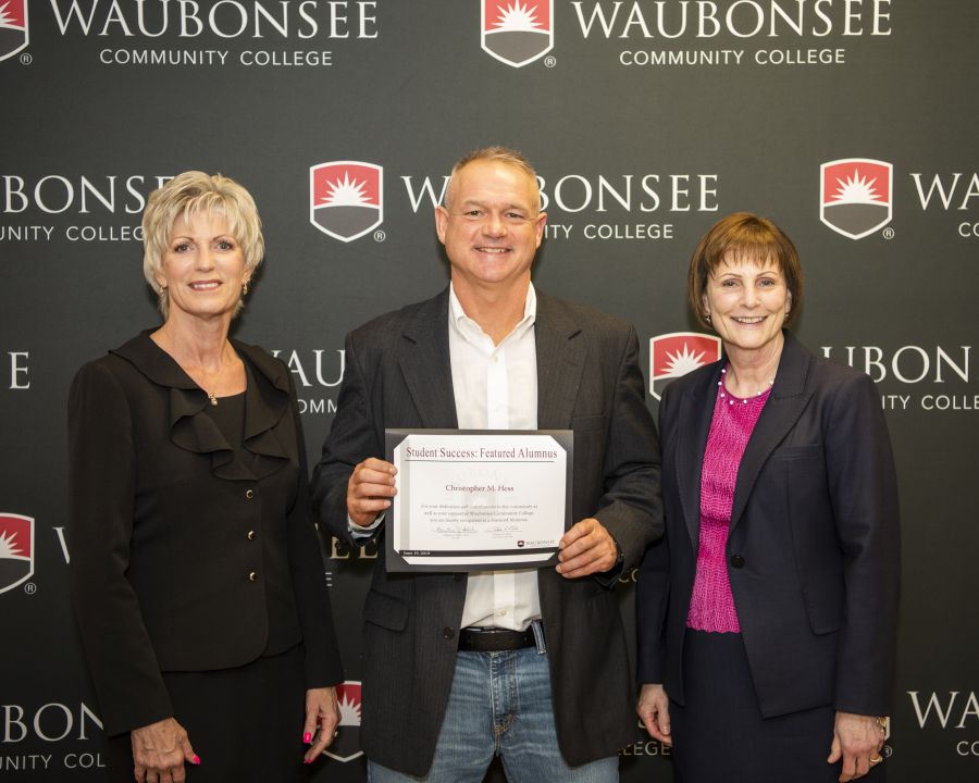 Christopher Hess, Student Success Featured Alumnus Recipient