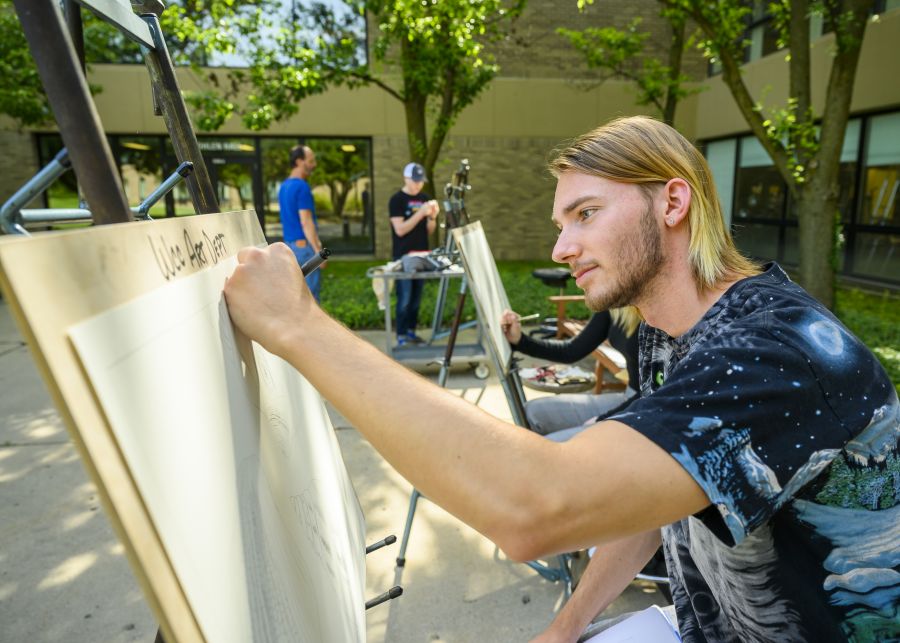 Art student