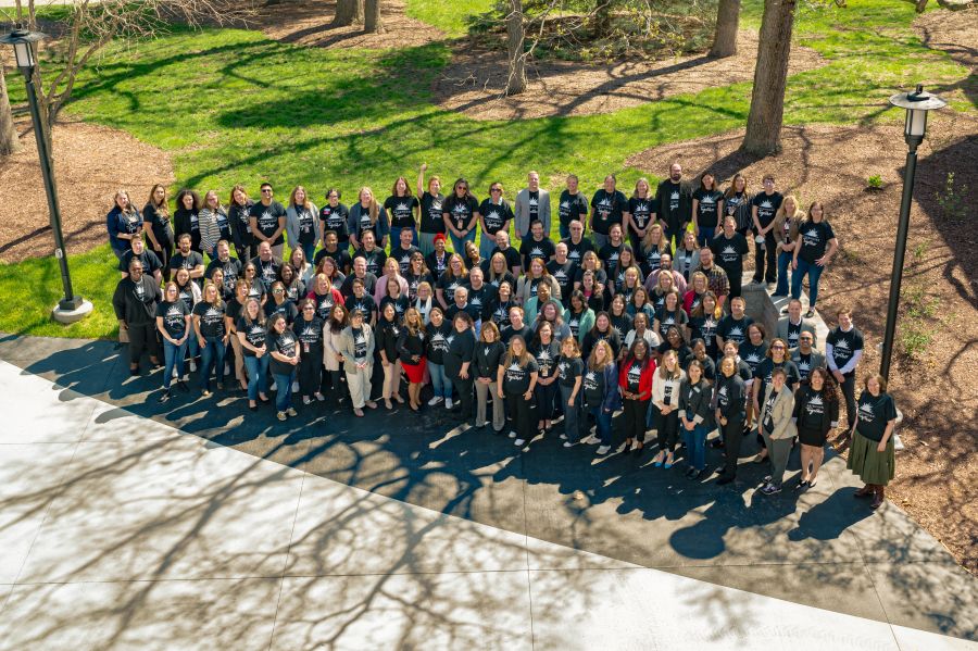 More than 100 Waubonsee employees came together on April 24, 2025, for the RISE 2030 Retreat, a dynamic day of cross-campus collaboration that ignited the next chapter of Waubonsee’s bold five-year RISE 2030 Strategic Plan.