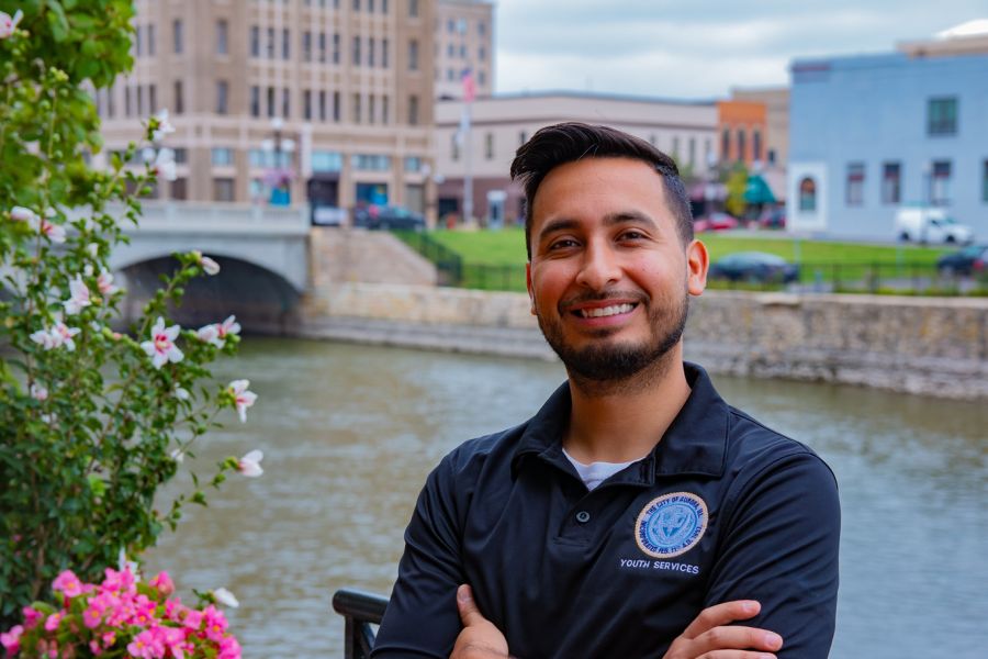 Waubonsee alumnus Simon Rodriguez