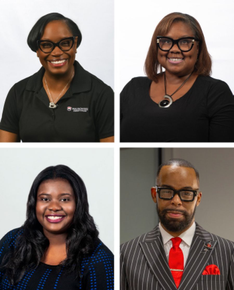 Juneteenth Panelists: Shellee McCullum, Tacarra Ford, Chassie Sherretz, and moderated by Clayton Muhammad