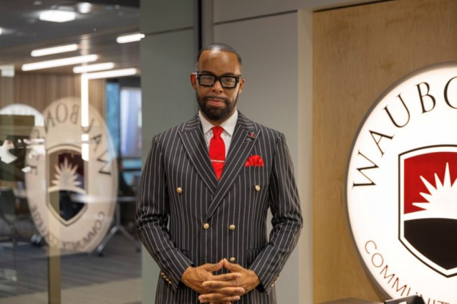 Clatyon Muhammad, Vice President of Community Engagement and External Affairs portrait 